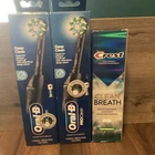All. 2 Oral-B ProClean Deep Clean Electric Toothbrush  1 crest   4.6 oz