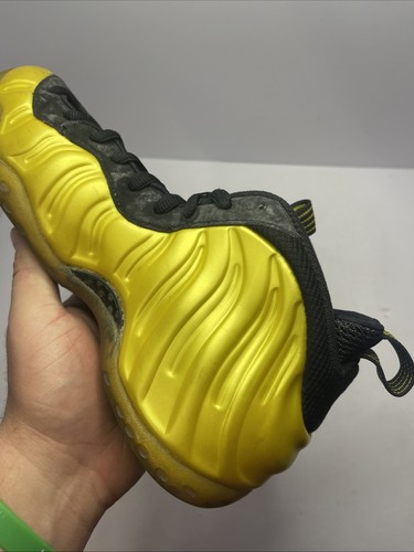 Nike Air Foamposite One Electrolime 2012 Yellow Black 314996-330 Sz 7 - Picture 9 of 15