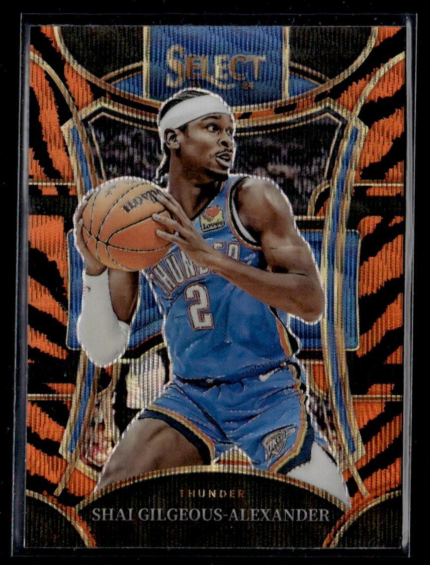 2023 Panini Select Tiger Shai Gilgeous-Alexander #344 Prizm Mezzanine