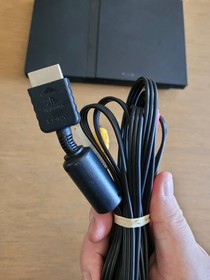 Sony Playstation 2 Slim Console + Controller, Memory Card & Cables *Tested*