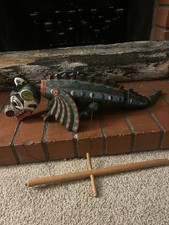 Vintage String Marionette Wooden DRAGON 27” Not  Pelham Puppets