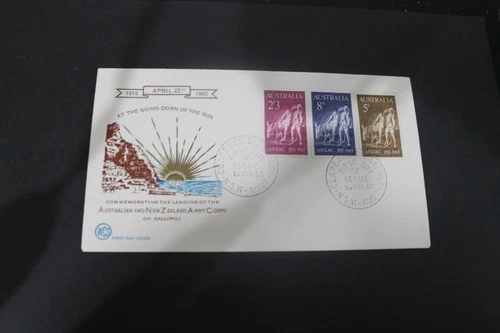 1965 AUSTRALIA ANZAC WCS FDC COVER  - PML CLARENCE STREET
