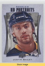 2016-17 Upper Deck UD Portraits Rookie Justin Bailey #P-70 READ fv4