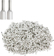 1000 PCS AWG 22/0.5mm Wire Ferrules Insulated Copper Crimp Connectors, Crimp Pi