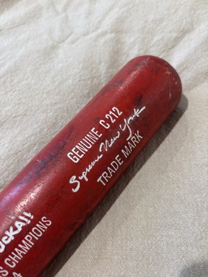 Supreme Louisville Slugger Wood Baseball Bat Vintage Red | eBay
