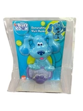 2 Blues Clues Wall Hook Kids Puppy Dog Bag Jacket Holder Placement VTG 2004 NEW