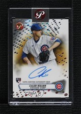 2023 Topps Pristine Gold Pulsar Refractor 19/50 Caleb Kilian #PA-CK Auto 10vb