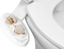 NEO 320 - Warm Water, Dual Nozzle, Self-Cleaning, Non-Electric Bidet Attachme...
