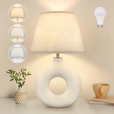 Boho Table Lamp for Living Room Bedroom, 21