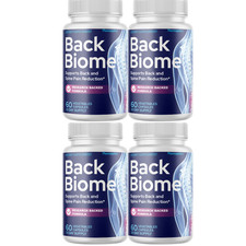 Back Biome Support Back And Spine Pain Reduction 4 Bottles Official
