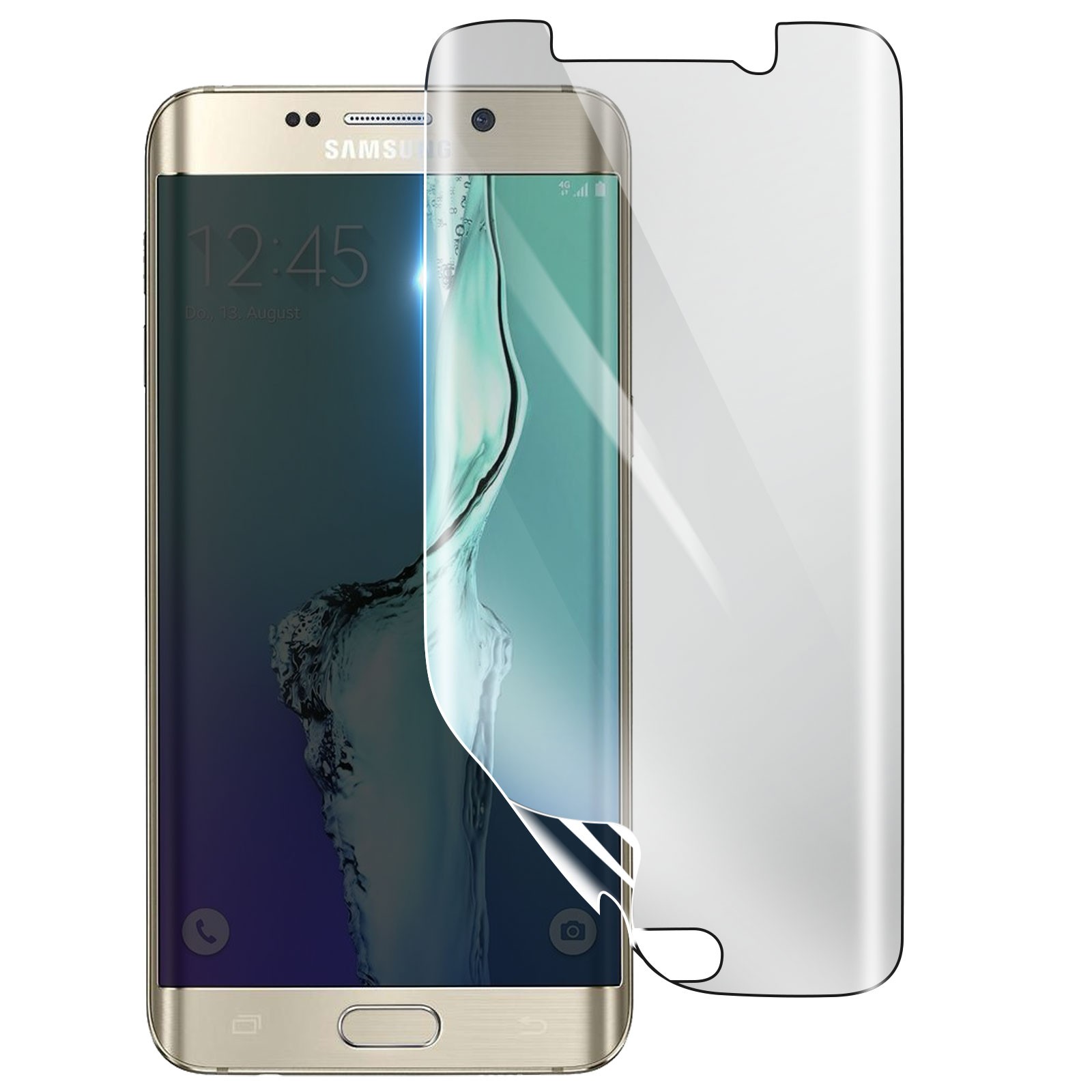 Film hydrogel pour Samsung S6 Edge protection anti-rayures transparente