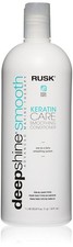 RUSK DEEPSHINE Deep Smooth Keratin Care Smoothing Conditioner 33.8 OZ, Vitamins 0.95 per fl oz