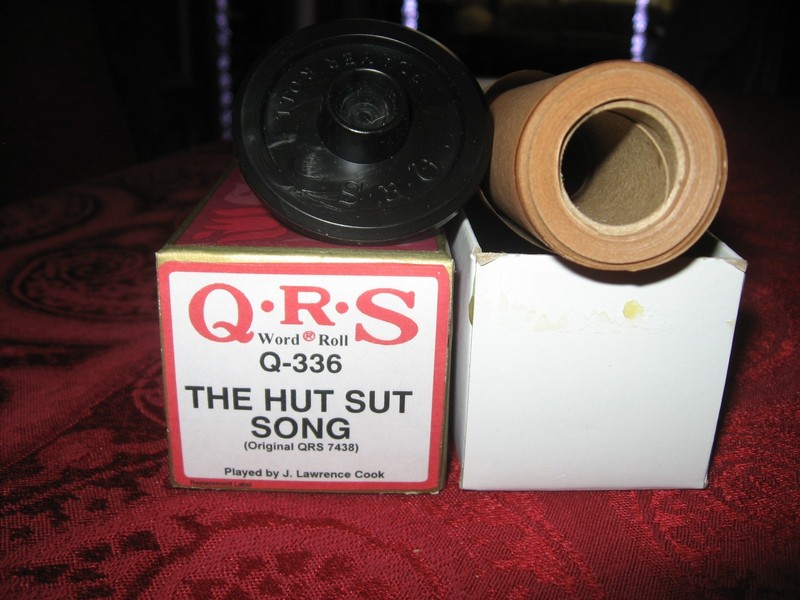 The Hut Sut Song - QRS Player Piano Roll #Q-336: Hear It Play!