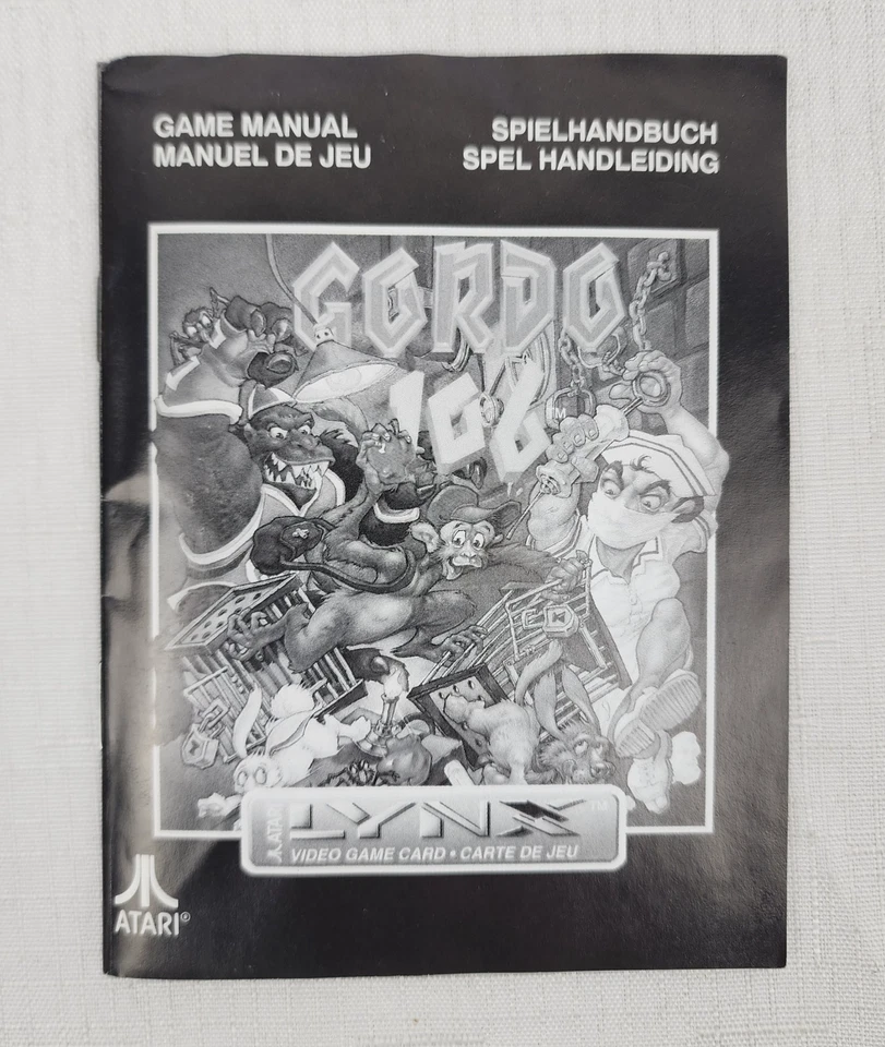 Gordo 106 - Atari Lynx Video Game Cartridge Complete with Manual & Box - Image 3 of 4