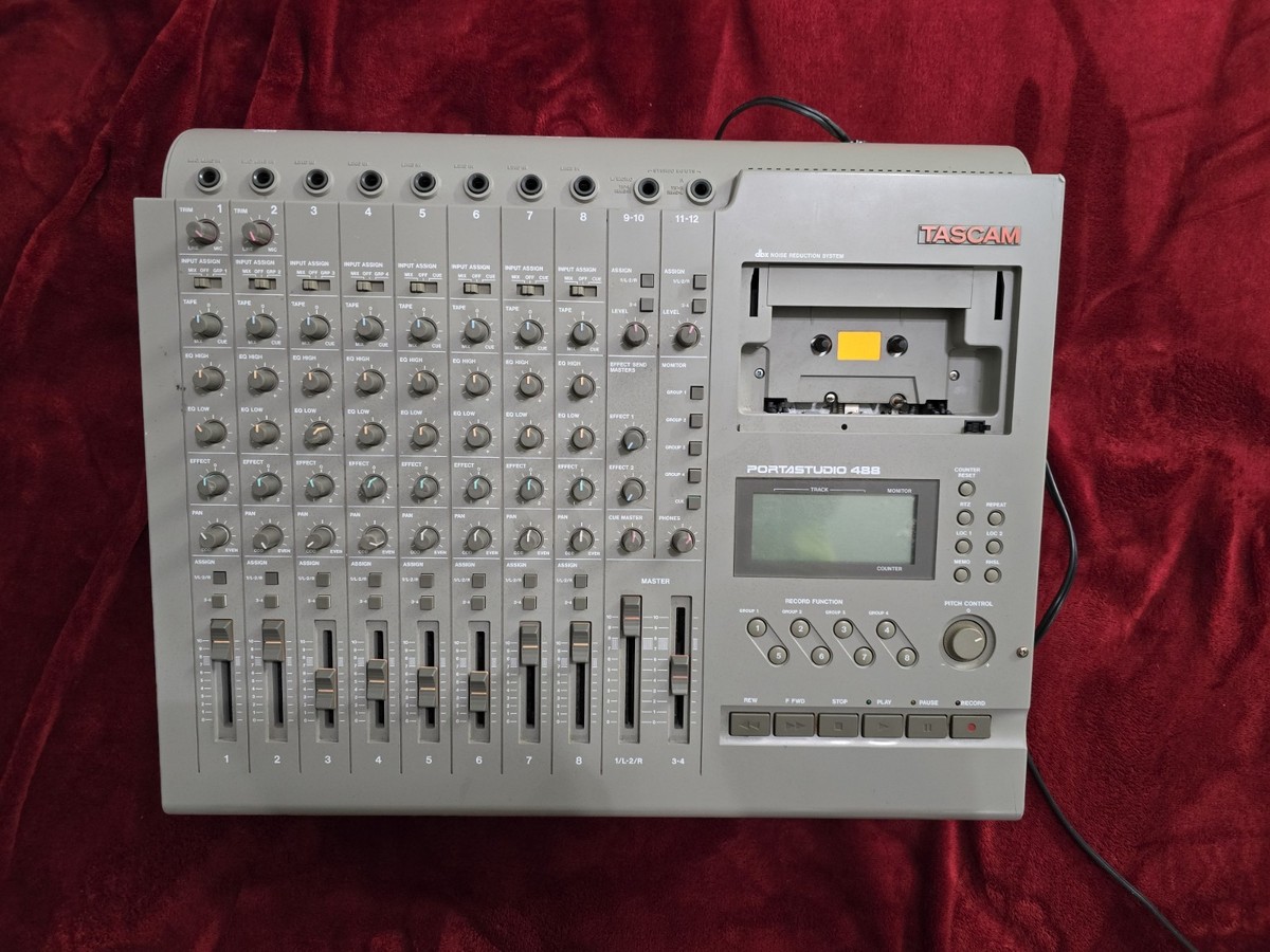 TASCAM タスカム PORTASTUDIO 488 TASCAM Portastudio 488 MKII 8-Track Cassette Recorder | Reverb
