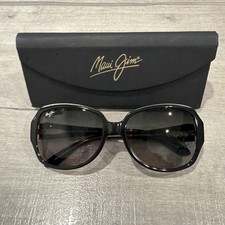 Occhiali da sole polarizzati Maui Jim Kalena MJ 299 02K montatura nero lucido + grigio neutro