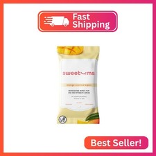 Sweetums Mango Scented Daily Feminine Wipes for Women pH Balanced Unflavored I