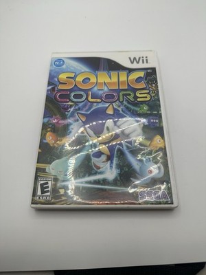 Sonic Colors W/ Case (Nintendo Wii, 2010) Authentic, Tested And Working