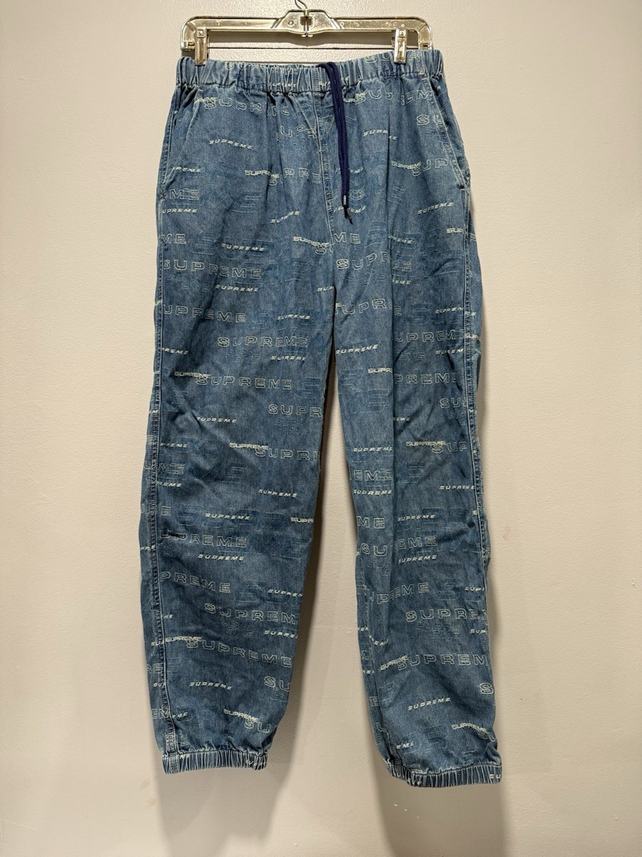 Menswear Clothing Dimensions Logo Denim Skate Pant Supreme Pants