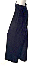 CACHE Black Velvet High-Rise Wide Leg Stretch Pants Size 10 โ USA Made