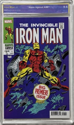 Iron Man #1 Facsimile SVG 9.8/ Gorgeous Gem Wow  