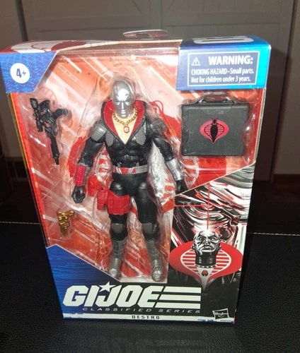 Hasbro G.I. Joe Classified Series Destro #3 6 inch Action Figure New Look Lot3