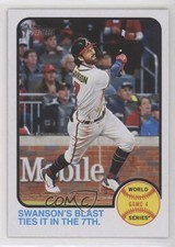 2022 Topps Heritage Dansby Swanson #207 0z0k