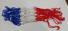 Small Replacement Net for Mini Basketball Hoop, Fits 12 inch, red,white,blue