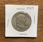 1949 Franklin Half Dollar – 90% Silver – Philadelphia – Classic U.S. Coin