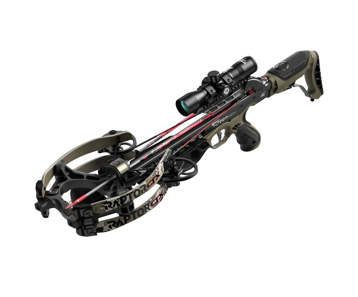 Barnett HYPER RAPTOR GTX 425 Crossbow Pkg 2-7X36 ILLUMINATED SPEED