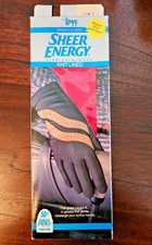 Vintage L'eggs Driving Sheer Energy Stretch Red Driving Gloves