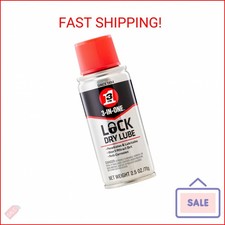 3-IN-ONE Lock Dry Lube, 2.5 OZ