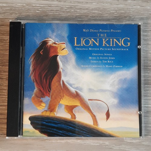 Elton John & Hans Zimmer - The Lion King CD 1994 Original Soundtrack Disney