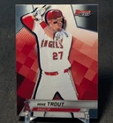 Mike Trout 2025 Bowman's Best Chrome Baseball Card #26 Los Angeles Angels