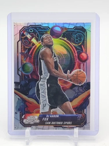 2025 Topps Cosmic Chrome De'Aaron Fox Refractor (RAW)