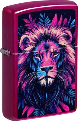 ZIPPO - BENZIN - FEUERZEUG - LION - CANDY RASPBERRY COLOR - NEUHEIT 2026