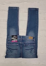Jordache Girls Size 7 Skinny Jeans Adjustable Waist Repreve Denim NWT