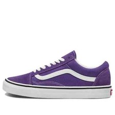 Mens Vans Old Skool SZ 4 Purple Violet Indigo True White VN0A4BV5V7F