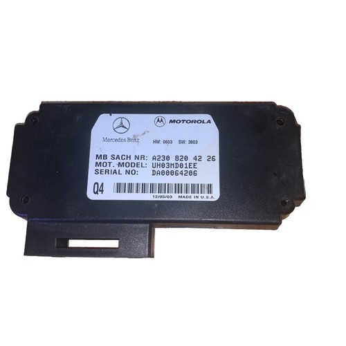 Steuergerät Telefon Interface MERCEDES C W203 C200 KOMPRESSOR 2004 B54