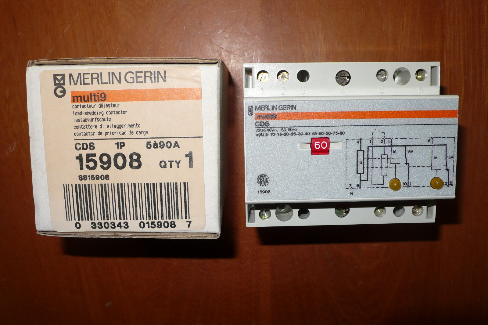 Contacteur delesteur CDS Merlin Gerin : fini les disjonctions du compteur electrique