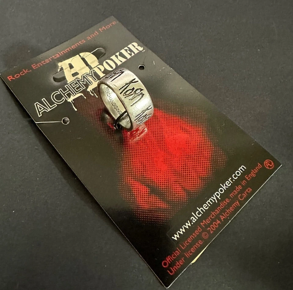 KORN Logo ring Alchemy Poker