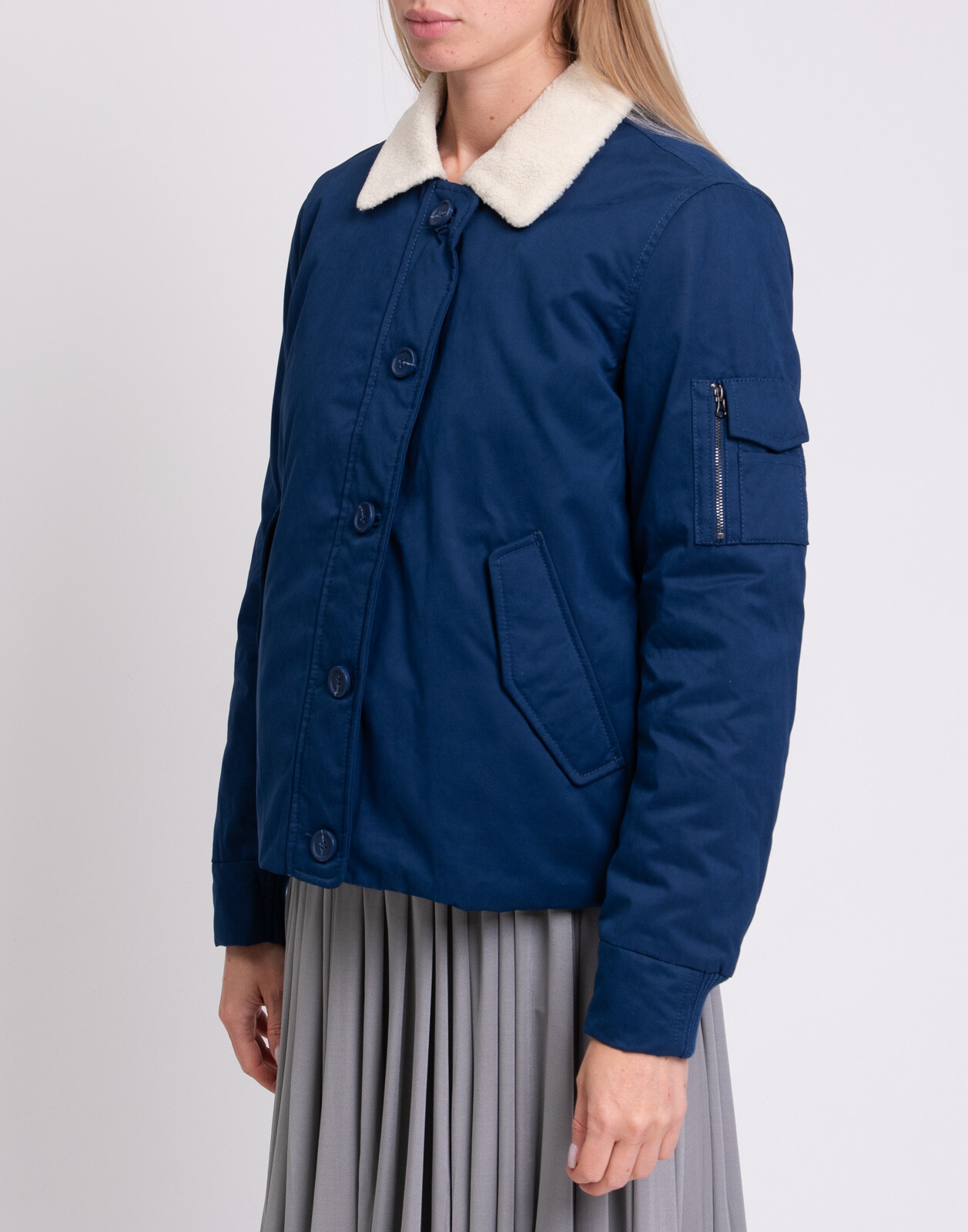 ALTRA RRP€245 8 Giacca Taglia M Imbottita Collo Sherpa