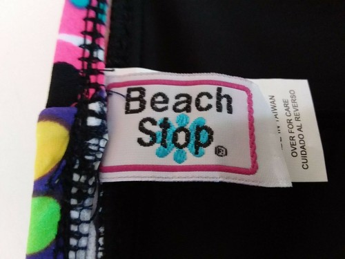 SWIMMING Bottoms Beach Stop Women's Size L 18% Spandex 82% Nylon Cinch Sides NWT - Picture 4 of 5