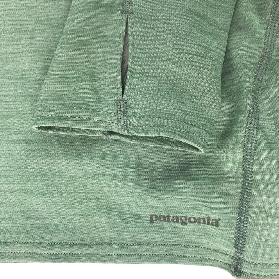 Patagonia Hoodie Long Sleeve Shirt.  Light Green. Size Women's Small. - Image 3 of 4