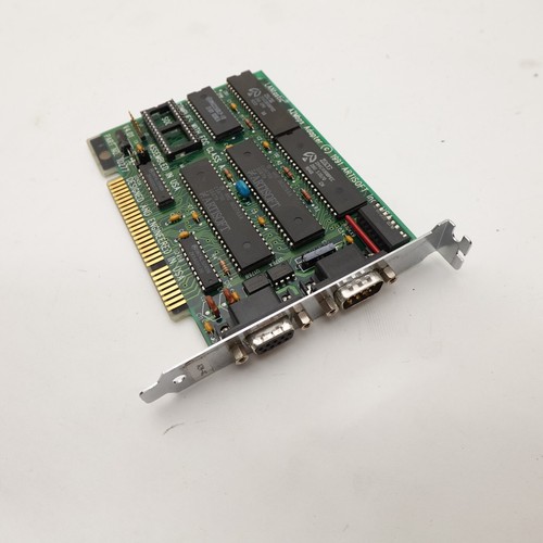 Vintage LANtastic Artisoft 2Mbps ISA Network Adapter Card – 1991 Zilog Z85230 Zi