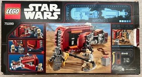 LEGO Star Wars Rey's Speeder RETIRED Set (75099) Used
