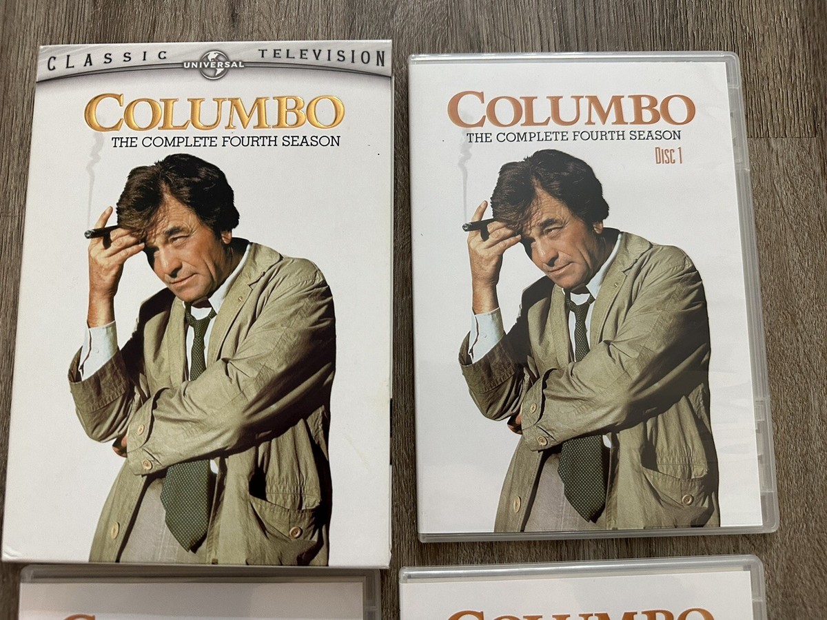 Columbo - The Complete Fourth Season - DVD Set By Peter Falk | eBay