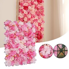 Floral Backdrop Wedding Party Decor 6pcs Artificial Flower Wall Panels 60 40cm