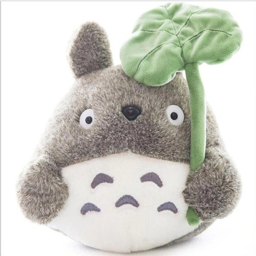 Big Size Super Soft Totoro Plush Toy With Cute Lotus Leaf For Kids Free Shipping Ebay