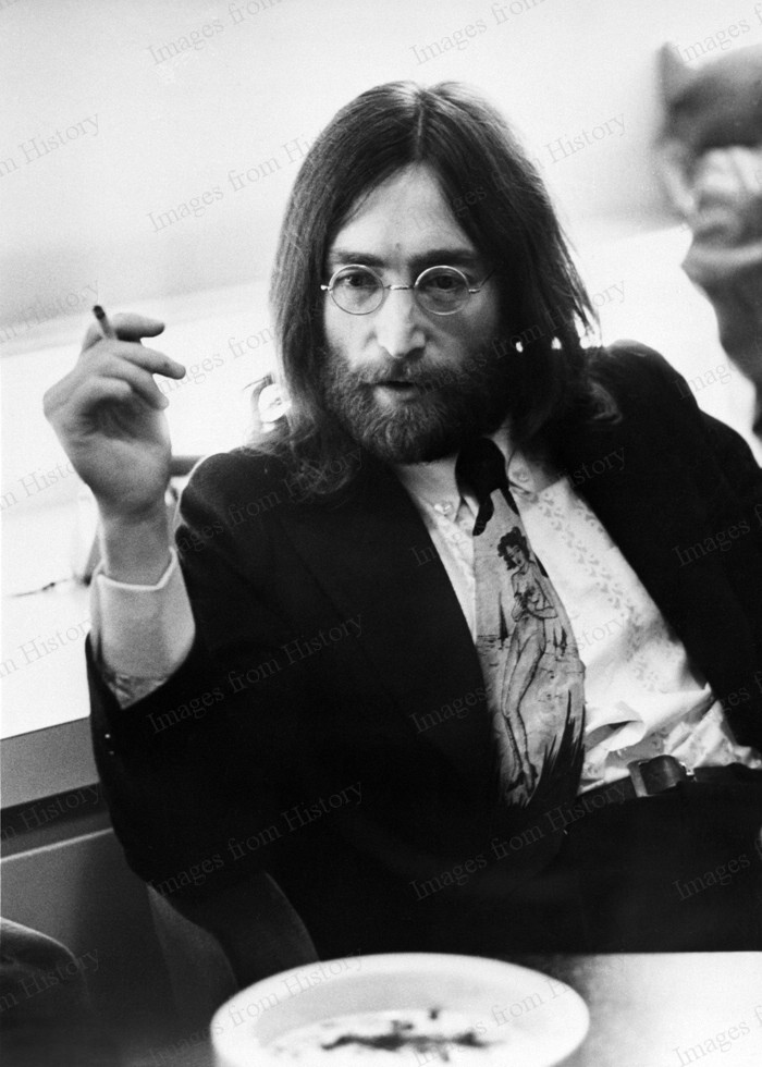 8x10 Print Bearded John Lennon Beatles #LNR | eBay